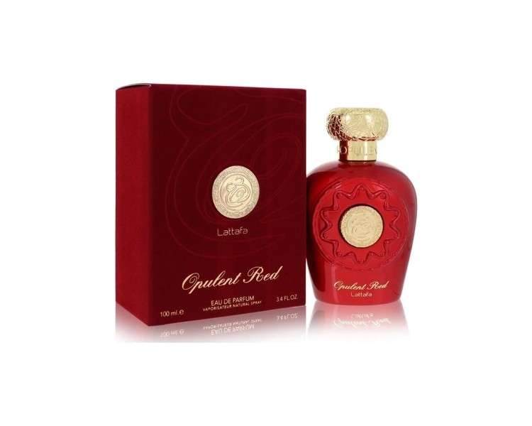 Opulent Red Oud By Lattafa Eau De Parfum Spray Perfume 100ml