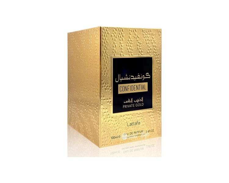 Confidential Private Gold Men's Perfume 100ml