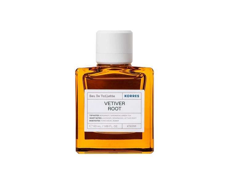 Korres Vetiver Root Eau De Toilette for Men 50ml