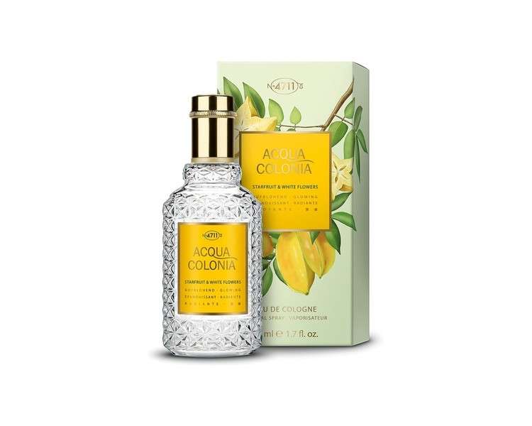 4711 Acqua Colonia Starfruit & White Flowers Eau de Cologne 50ml