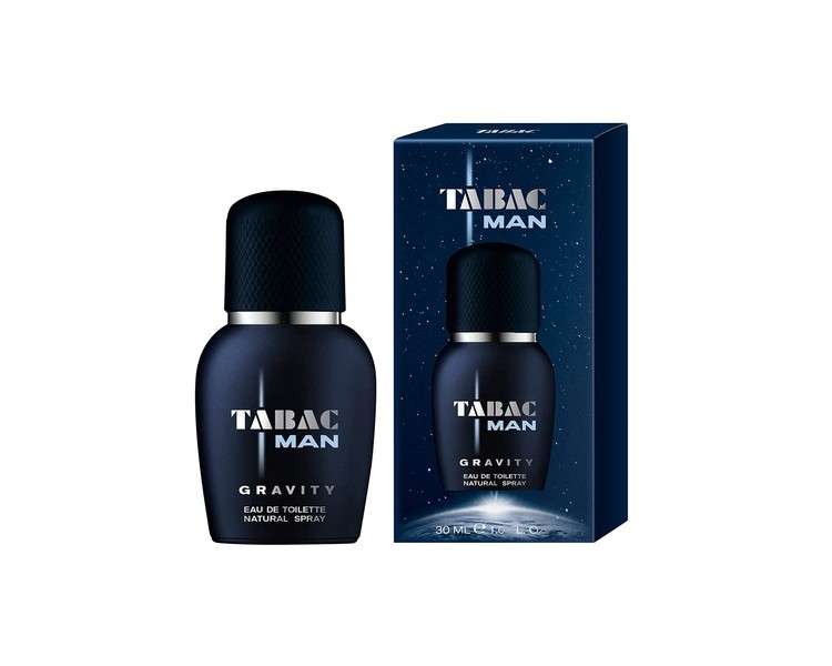 Tabac Man Gravity Eau de Toilette 30ml Natural Spray Vaporisateur - Bold, Masculine, Distinctive Scent for Modern Men