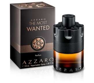 Azzaro The Most Wanted Spicy and Intense Men's Cologne 3.4 Fl Oz