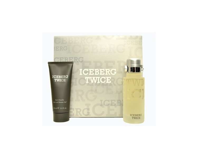 Iceberg Twice Homme Gift Set Eau de Toilette 125ml and Shower Gel 100ml