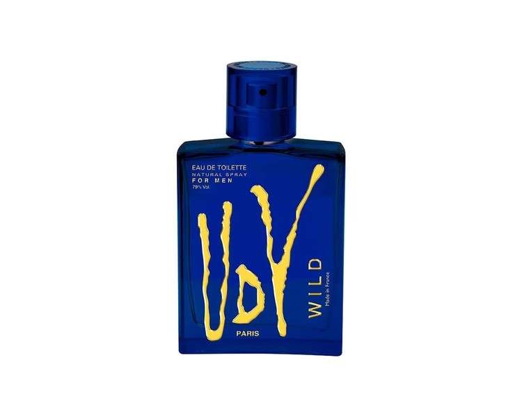 ULRIC DE VARENS UDV WILD Eau de Toilette Spray for Men 60ml Oriental Woody Fragrance