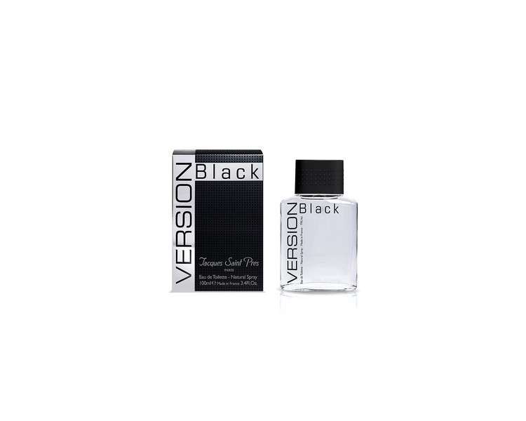Ulric de Varens Saint Prés Version Black Eau de Toilette Spray for Men 100ml - Woody Fresh Fragrance