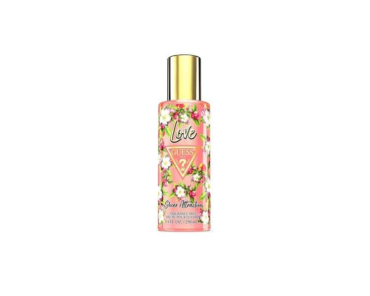 GUESS Love Sheer Attraction Fragrance Mist 8.4 Fl Oz