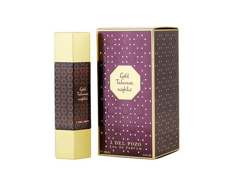 Jesus Del Pozo Gold Tuberose Nights Eau de Parfum Spray 3.4 oz