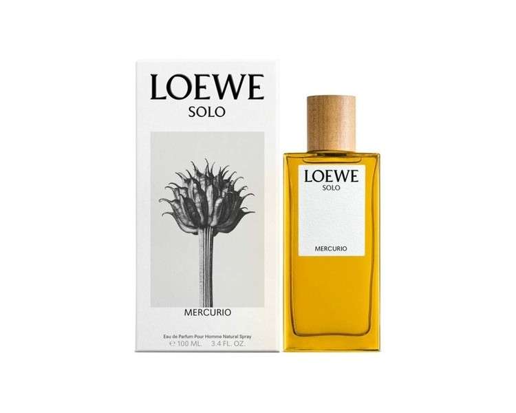 Loewe Solo Mercurio Eau De Parfum Spray 100ml