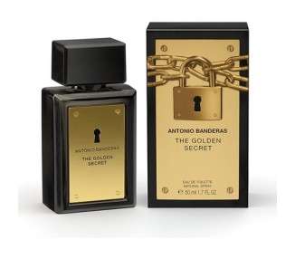 Antonio Banderas Perfumes The Golden Secret Eau de Toilette Spray for Men 50ml