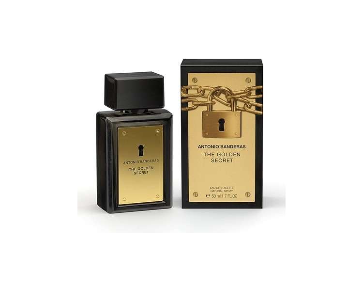 Antonio Banderas Perfumes The Golden Secret Eau de Toilette Spray for Men 50ml