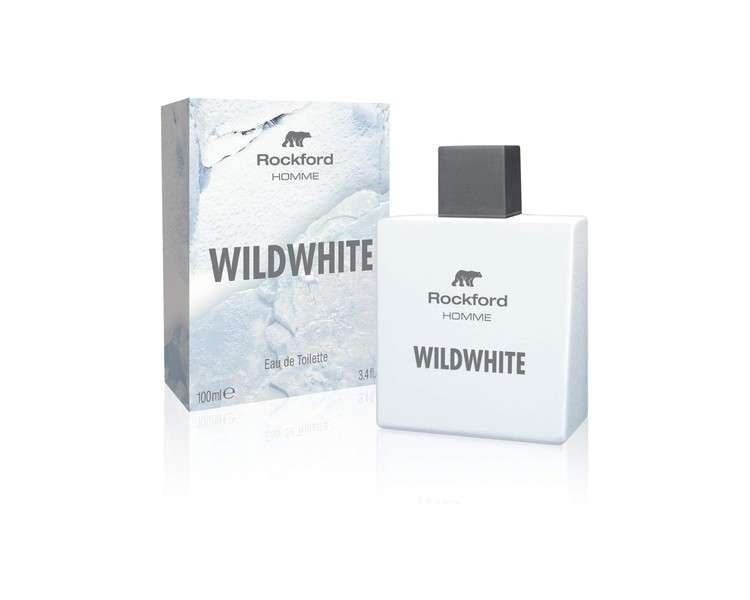 Rockford Wildwhite Eau De Toilette Men's Fragrance Fresh and Virile 100ml