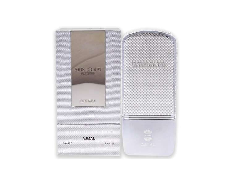 Ajmal Aristocrat Platinum for Men 2.5oz EDP Spray