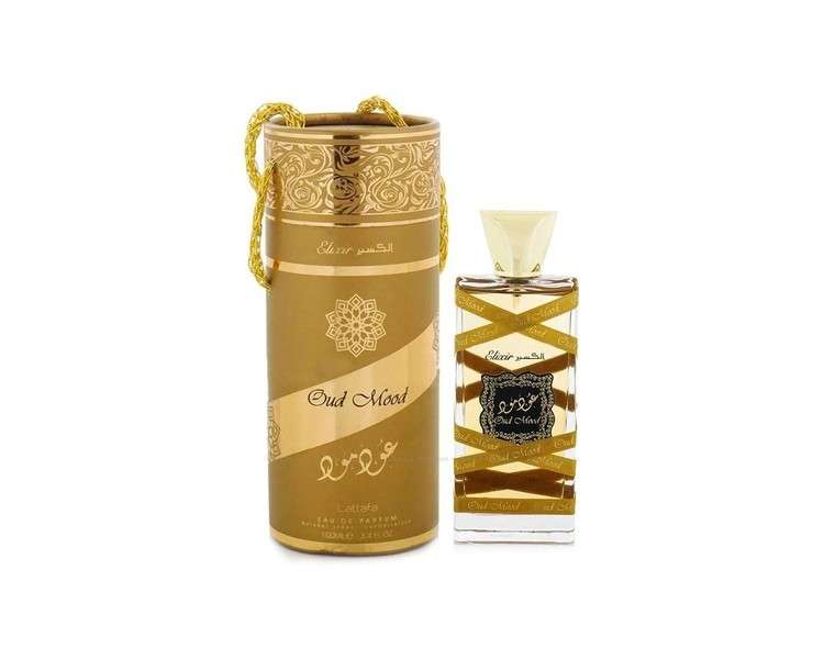 Oud Mood By Lattafa Genuine Elixir Arabian Perfume 100ml New Arrival 2018 Woody