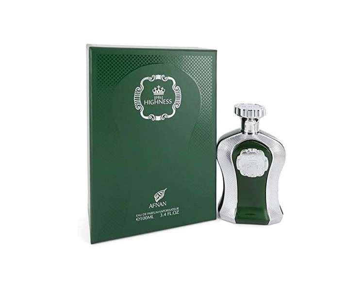 His Highness Green Eau De Parfum Spray 3.4oz Unisex for Men