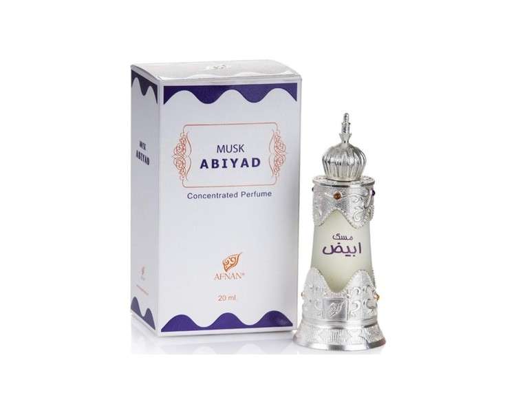 Musk Abiyad by Afnan Perfumes Concentrated Oil 20ml