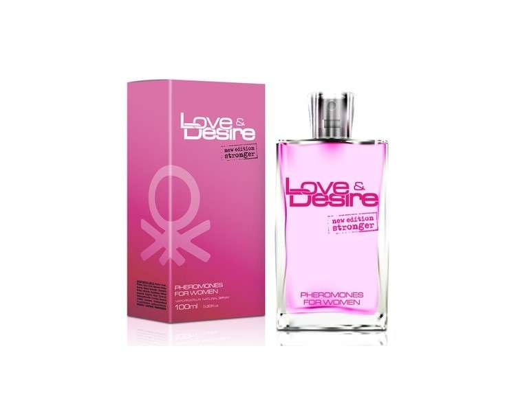 Love & Desire Perfume with 4 Strength Pheromones for Women Sex Attractant Desire 100ml