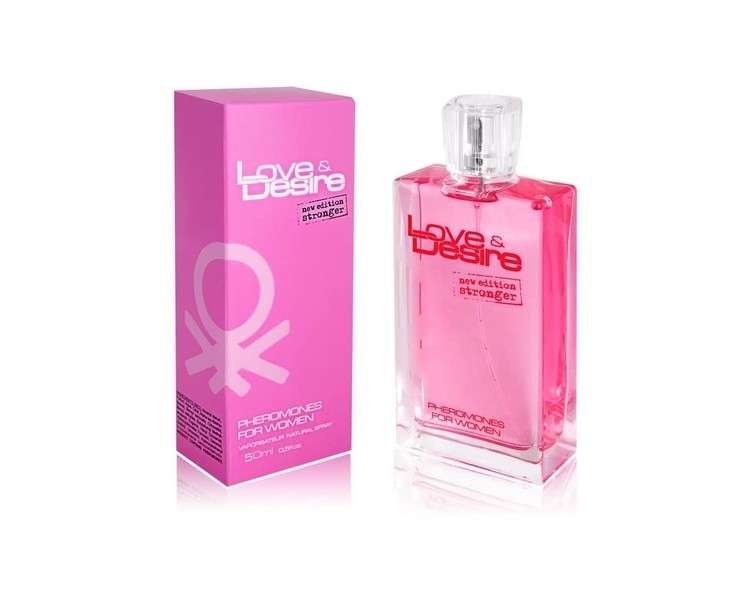 Love & Desire Women's Perfume with Pheromones 50ml Seductive Fresh and Invigorating