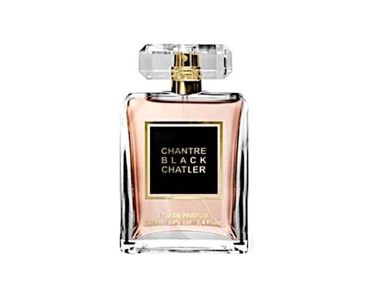 New Chatler Chantre Black Chatler Perfume for Women 100ml Made in France EDP