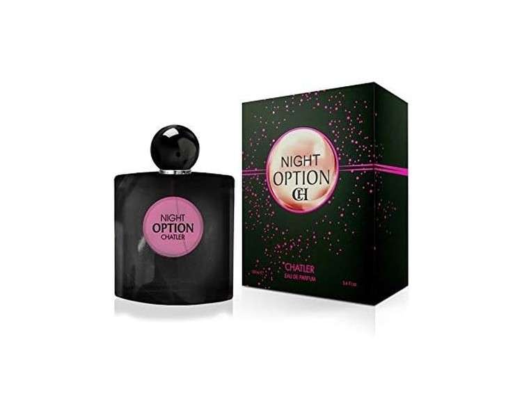 Night Option by Chatler Women EDT 100ml Fragrance Made in France