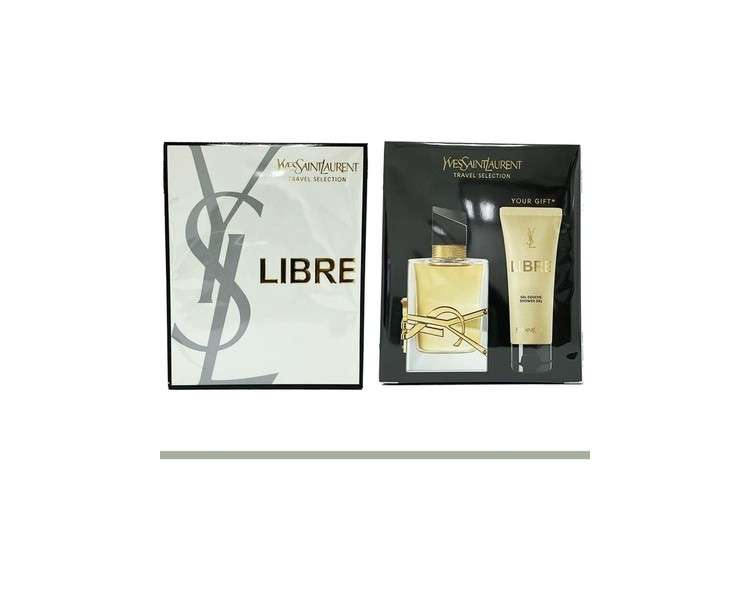 Yves Saint Laurent YSL Libre Set: EDP Spray 50ml + Shower Gel 50ml