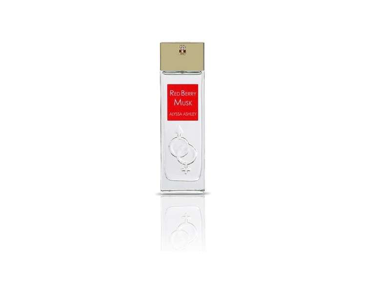 Alyssa Ashley Red Berry Musk Eau de Parfum Spray for Men and Women 100ml