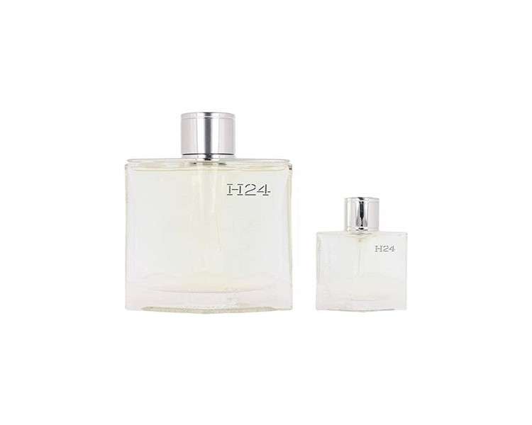 Hermes H24 Eau de Toilette 100ml + Eau de Toilette 12.5ml miniature gift set for men