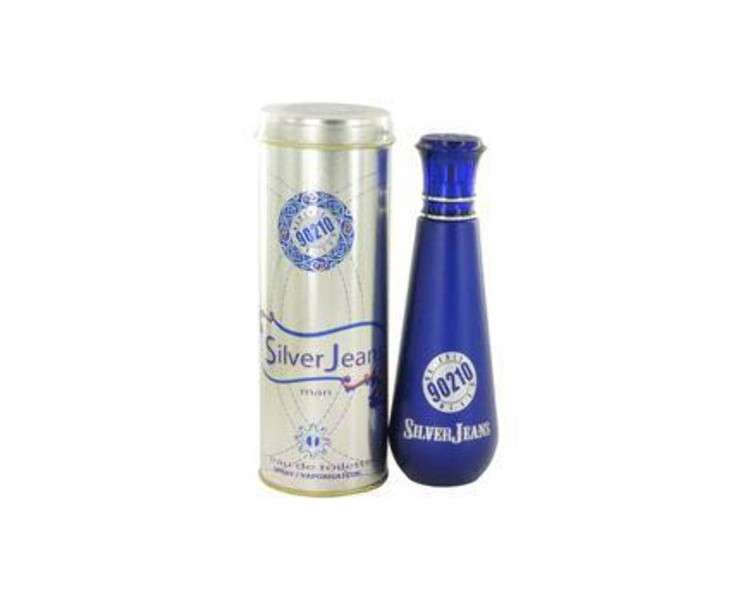 Spelling Enterprise Beverly Hills 90210 Silver Jeans Eau de Toilette Spray for Men 3.4oz