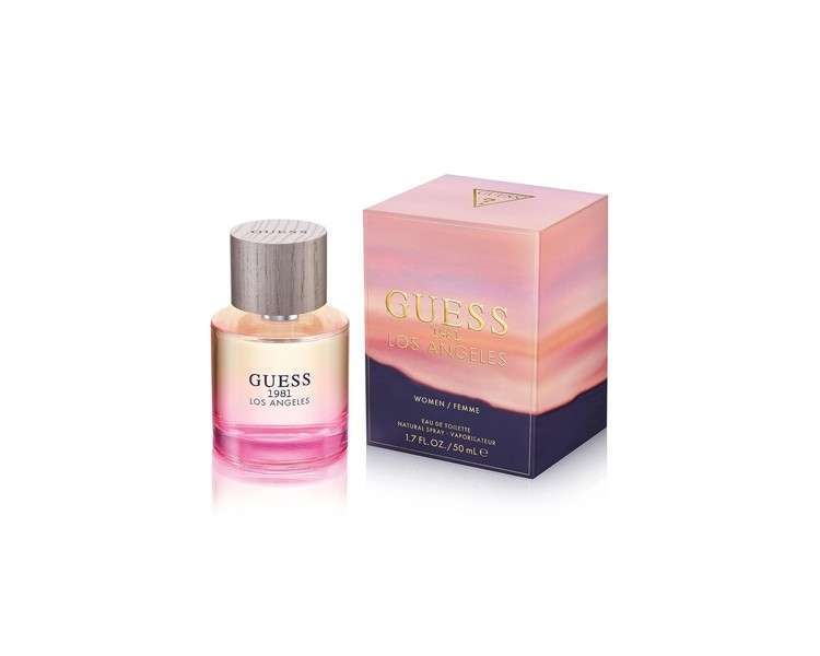 GUESS 1981 Los Angeles for Women Eau de Toilette 1.7 Fl Oz