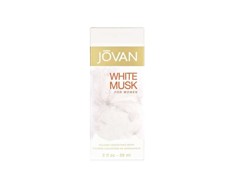 Jovan White Musk Eau De Cologne Spray for Women 59ml