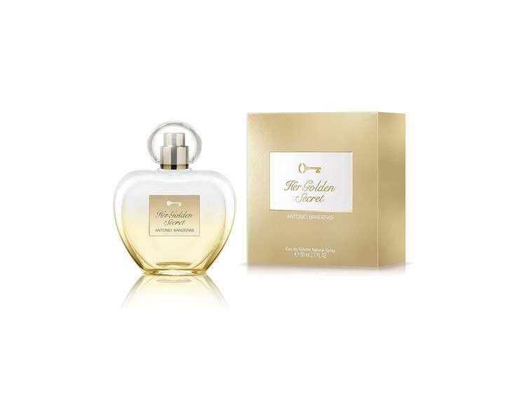Antonio Banderas Perfumes Her Golden Secret Eau de Toilette Spray for Women 80ml