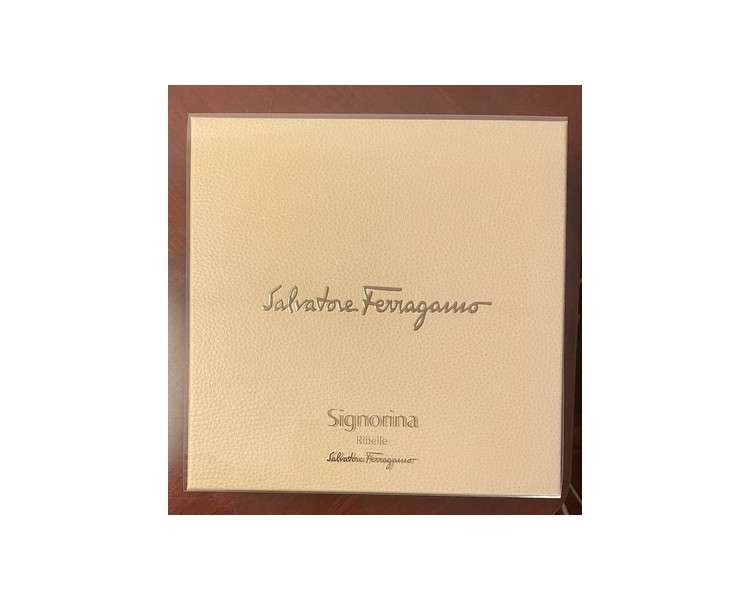 Salvatore Ferragamo Signorina Ribelle 100ml EDP 10ml EDP 50ml Body Lotion - Pack of 3