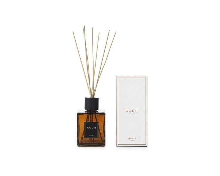 Culti Milano Diffuser Sticks, 1000 Ml, Fragrance, Midolline, Cassi Leaves And