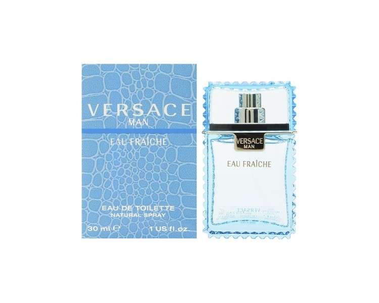 Versace Eau de Fraiche Set Eau de Cologne Spray 60 Milliliters - Pack of 2