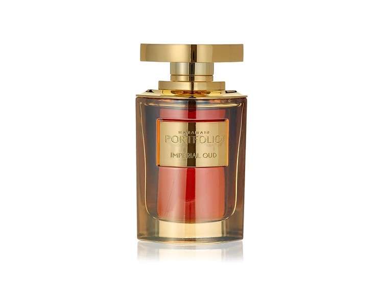 Al Haramain Portfolio Imperial Oud Eau De Parfum 75ml Unisex