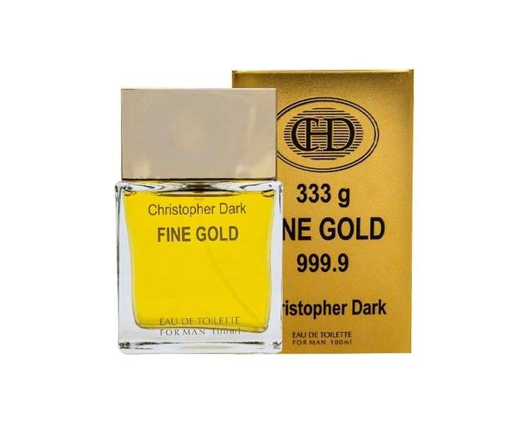 Christopher Dark Fine Gold Eau De Toilette for Men 100ml