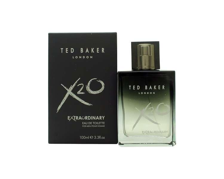 Ted Baker X2O Exceptional Eau de Toilette Pour Homme Spray for Men 100ml