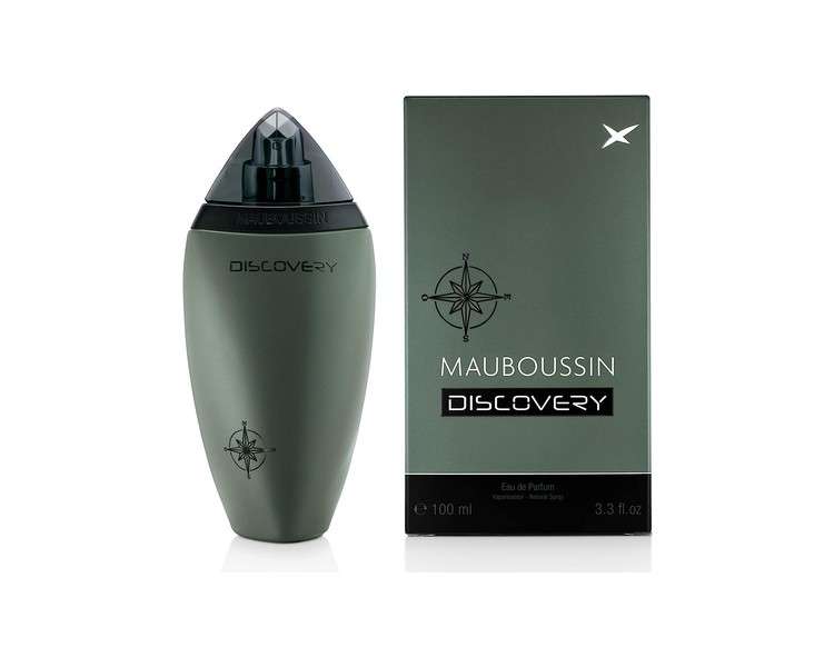 Mauboussin Discovery Eau de Parfum for Men 100ml - Woody, Aromatic & Citrusy Scents