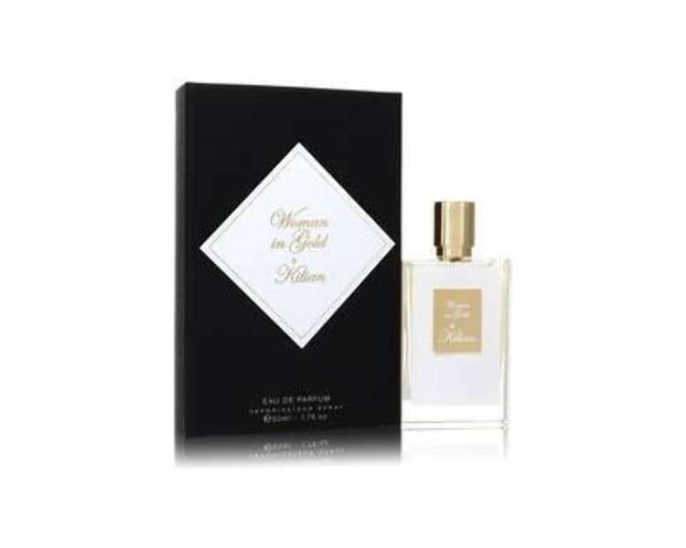 Kilian Woman In Gold Eau De Parfum Spray With Clutch 50ml