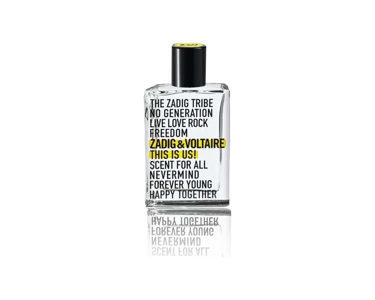 Zadig & Voltaire This Is Us! Unisex Eau de Toilette Spray 50ml