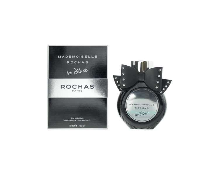 Rochas Ladies Mademoiselle In Black Eau De Parfum Spray 50ml