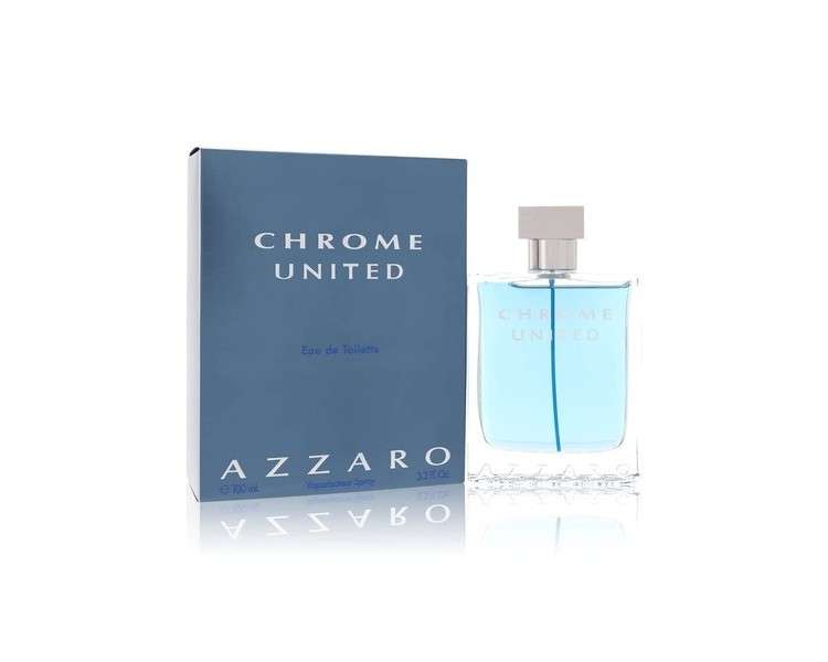 Azzaro Chrome United Eau De Toilette Spray 100ml