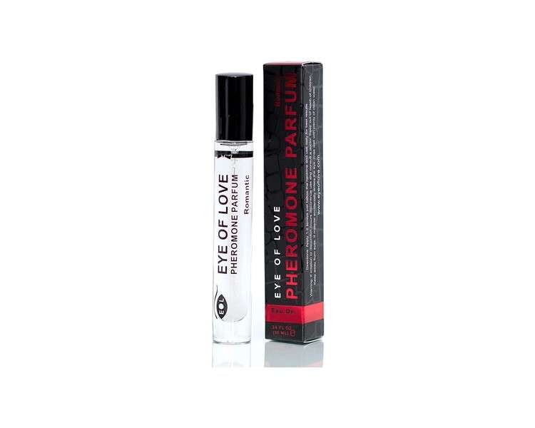 Romantic By Eye of Love Best Pheromone Cologne Parfum Spray to Attract Women 10ml - Travel Size