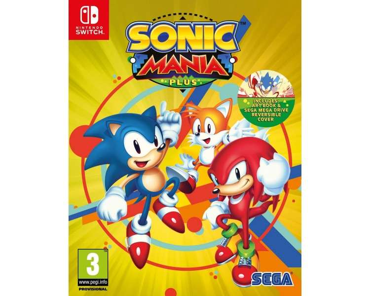 Sonic Mania Plus (Code in Box) (FR/Multi in Game)