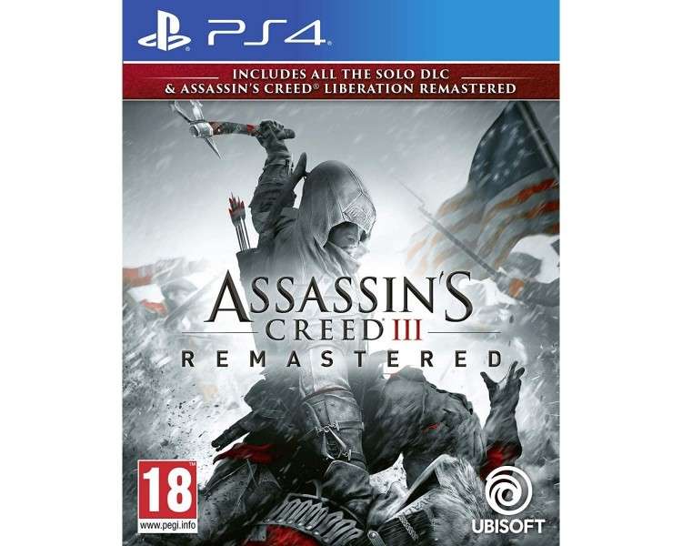 Assassin's Creed III Remastered Juego para Sony PlayStation 4 PS4