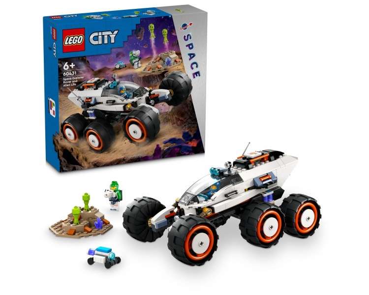 LEGO City - Space Explorer Rover and Alien Life (60431)