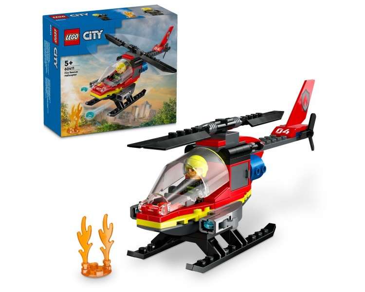 LEGO City - Fire Rescue Helicopter (60411)