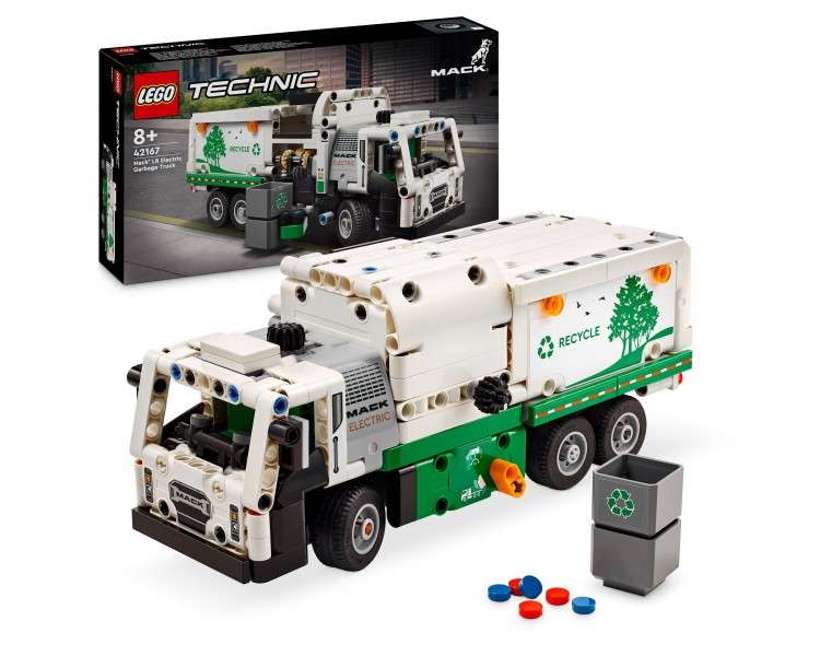 LEGO Technic - Mack® LR Electric Garbage Truck (42167)