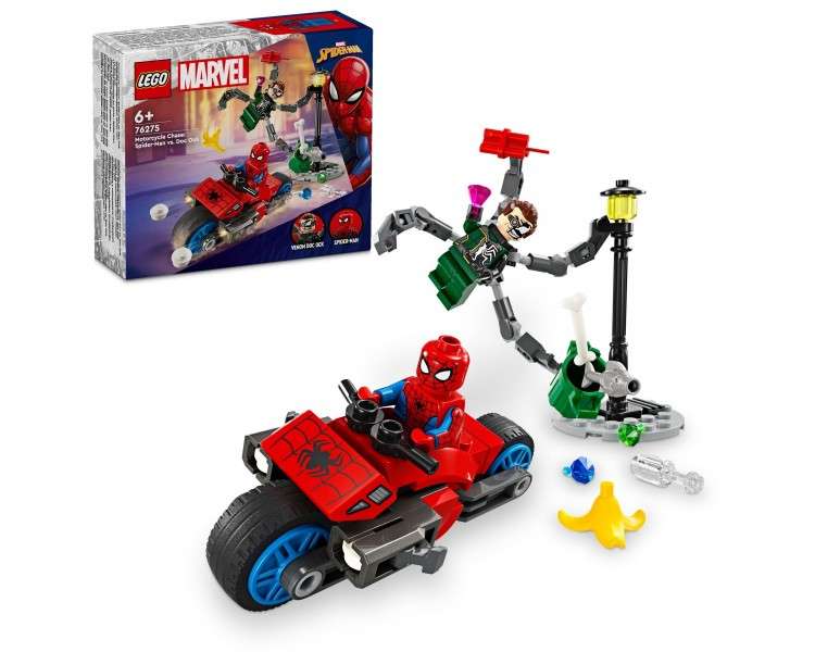 LEGO Super Heroes - Motorcycle Chase: Spider-Man vs. Doc Ock (76275)