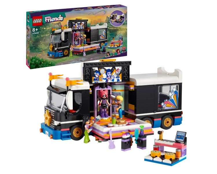 LEGO Friends - Pop Star Music Tour Bus (42619)