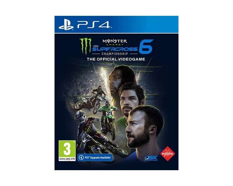 Monster Energy Supercross - The Official Videogame 6 Juego para Sony PlayStation 4 PS4